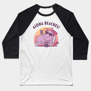 Aloha Beaches Baseball T-Shirt